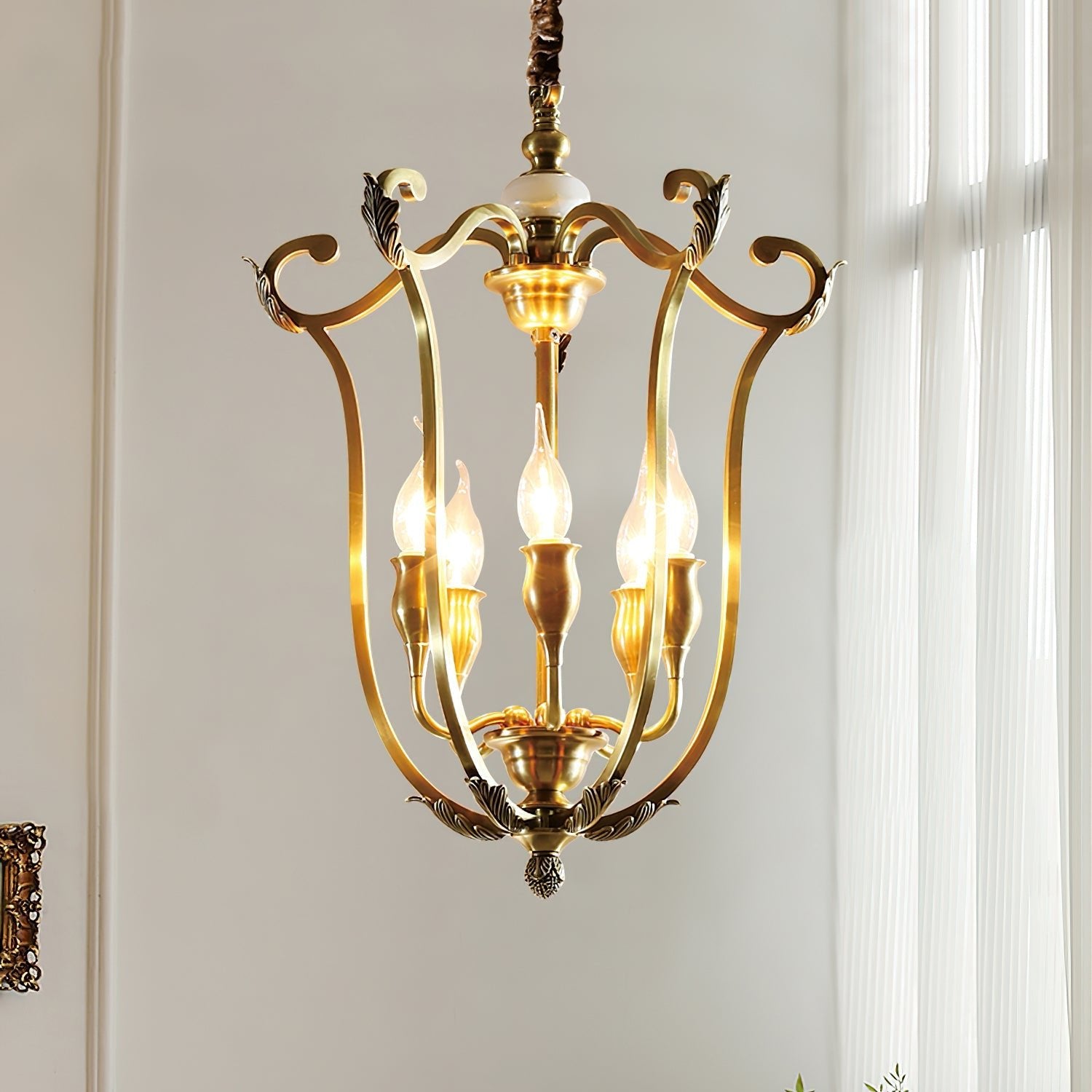 Farmhouse Lantern Pendant Lamp