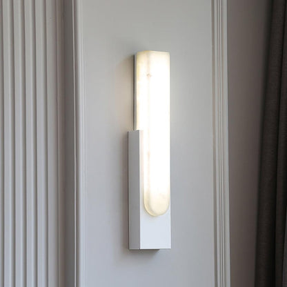 Agatha Artificial Alabaster LED Wall Lamp