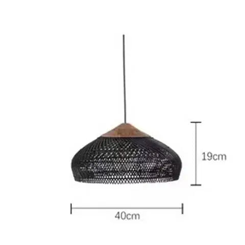 Bohemian Rattan Pendant Light