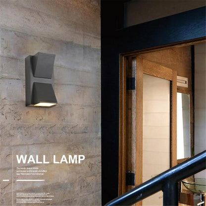 Lámpara de pared exterior LED moderna, duradera y a prueba de agua IP65