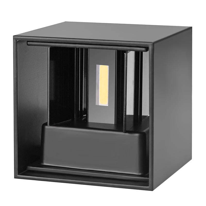 Modern Adjustable Square LED Outdoor Wall Lamp