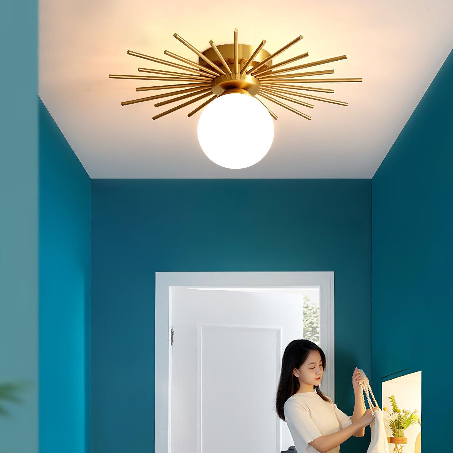 The Ethereal Sun Ceiling Lamp