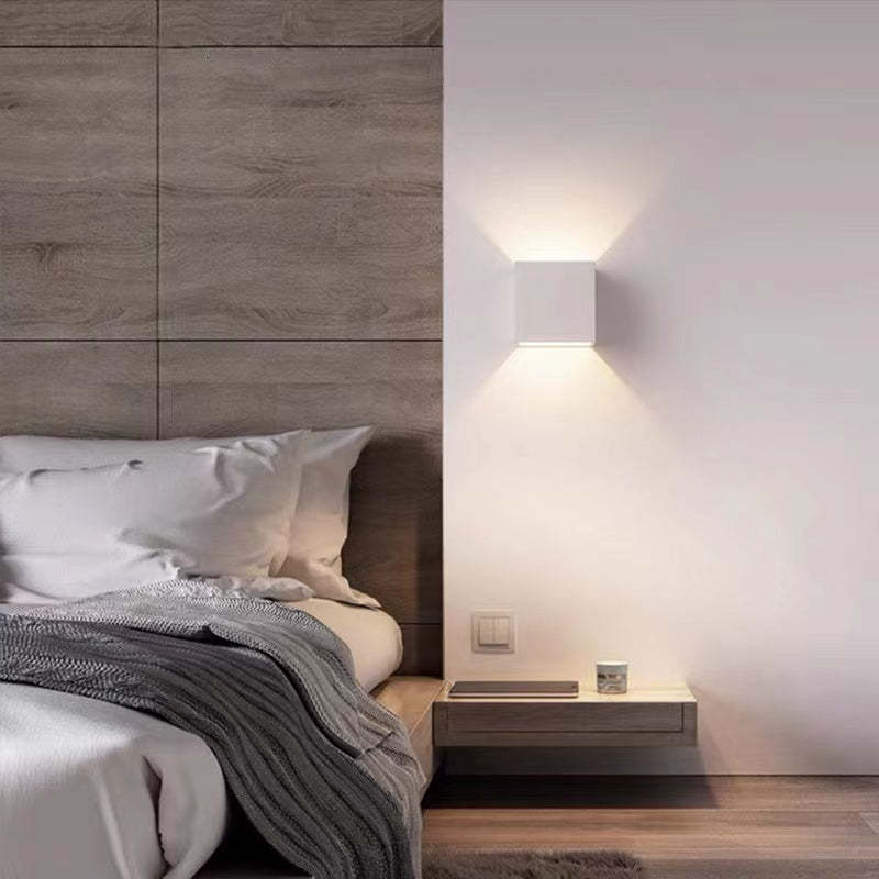 Modern Adjustable Square LED Wall Lamp