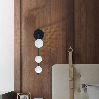 Elora Sculptural Glass Minimalist Wall Light