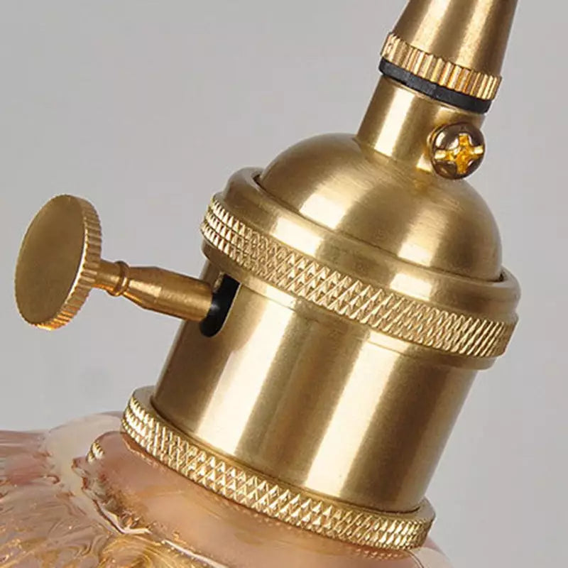 Elwyn Feather Glass Globe Pendant Light