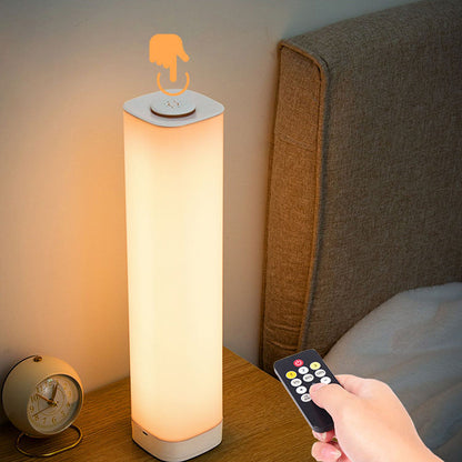 Acrylic Column Shade USB LED Table Lamp