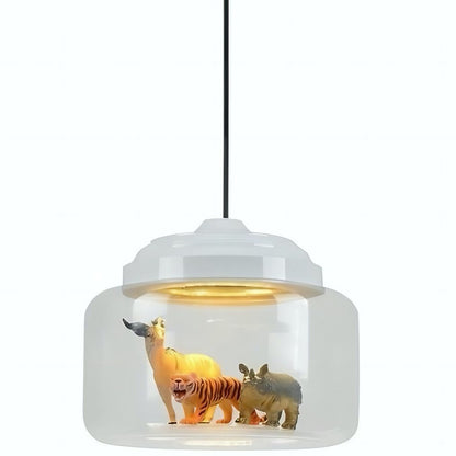 Suspension en verre Shade Little Zoo