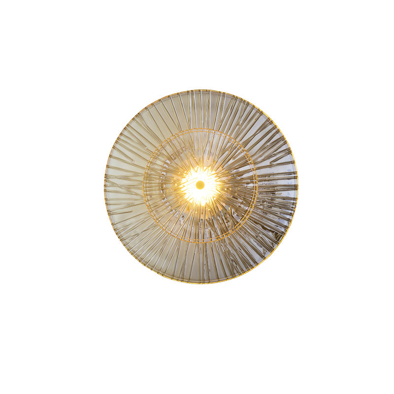 Round Crystal Wall Lamp