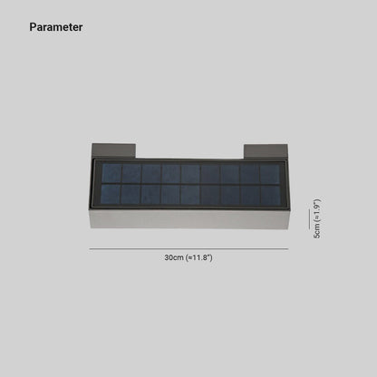 Moderne Solar IP65 Waterdichte Buitenwandlamp