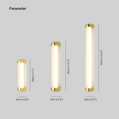 Edge Minimalist Outdoor Cylindrical