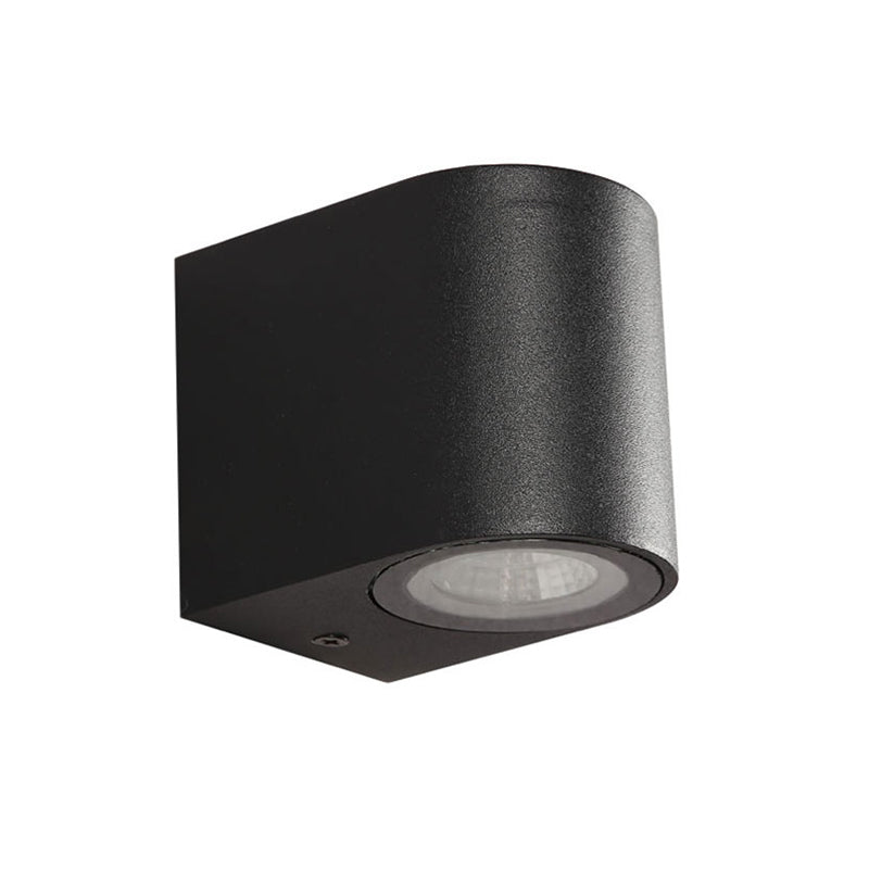 Lampe murale extérieure carrée en métal minimaliste IP65 étanche