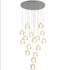 Nimbus bubble glass cascade chandelier