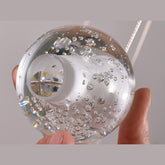 Nimbus glass sphere with G4 LED