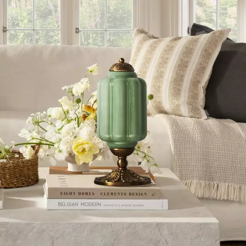 Colette French Glass Retro Table Lamp
