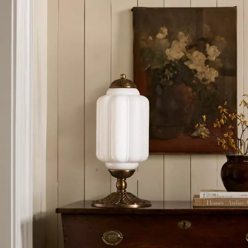 Colette French Glass Retro Table Lamp