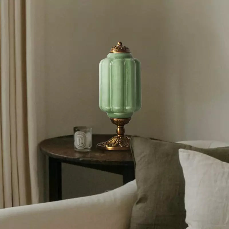 Colette French Glass Retro Table Lamp