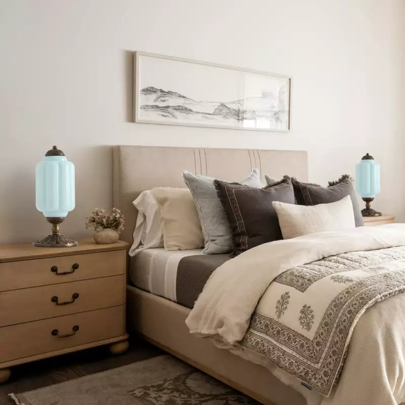Colette French Glass Retro Table Lamp