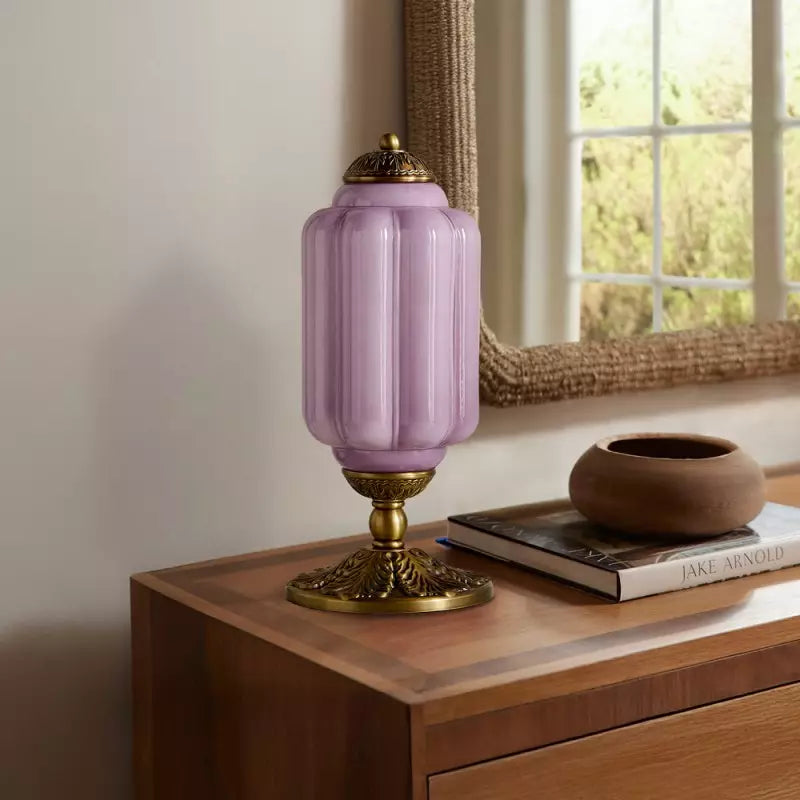 Colette French Glass Retro Table Lamp