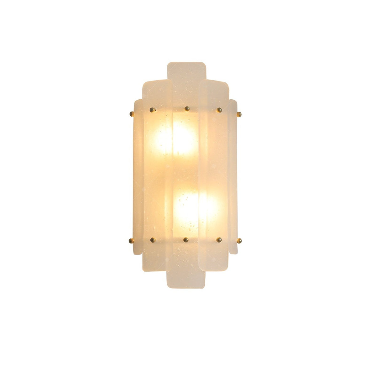 Freya Nordic Glass Wall Light detail