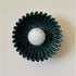 Himawari Indian green ceramic wall light