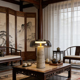Hotaru lamp on a tea table