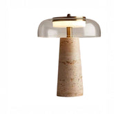 Hotaru lamp with clear glass