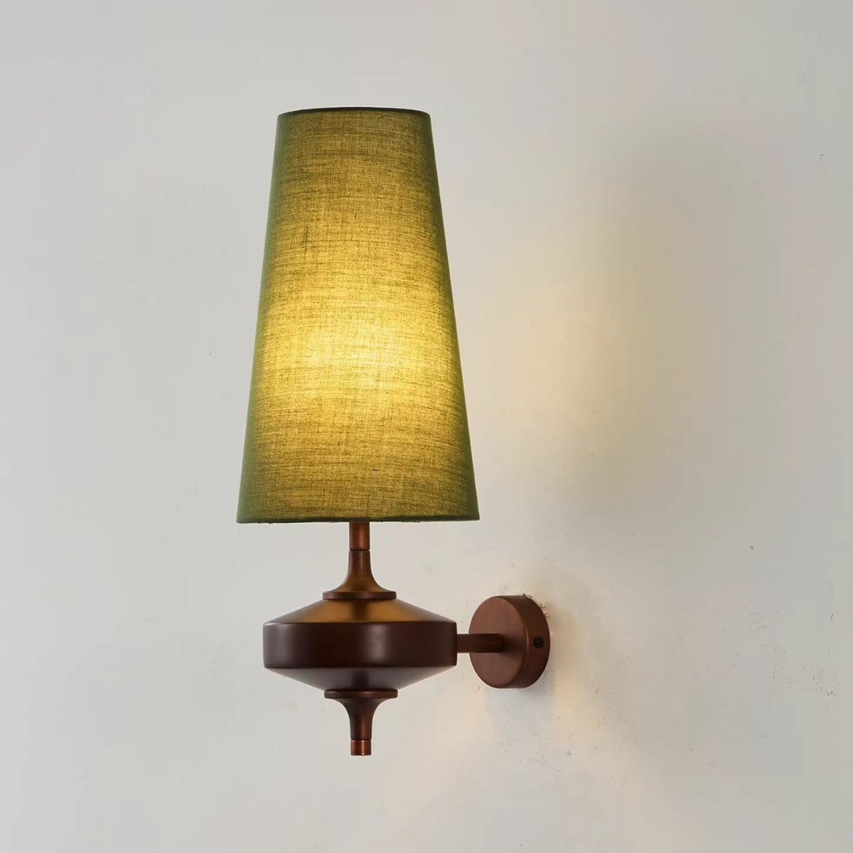 Hikari wall light olive green