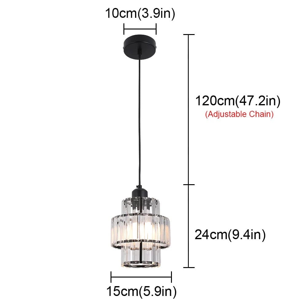 Saela Crystal Pendant Lamp