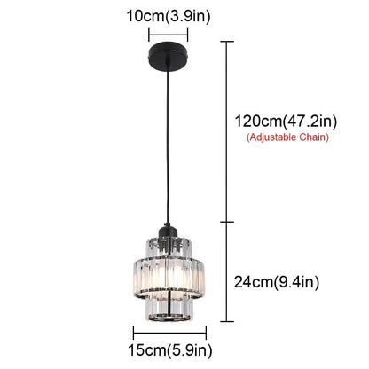 Saela Crystal Pendant Lamp