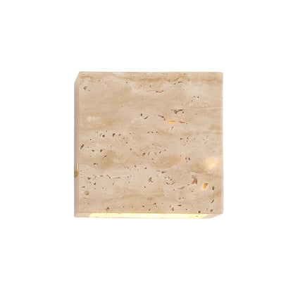 Travertine Stone Outdoor LED Wall Lamp