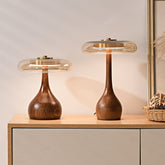 Short and tall Kohaku lamps