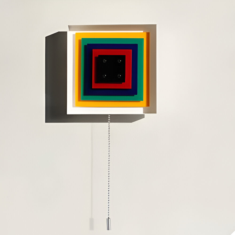 Memphis Bauhaus Style Medieval Wall Lamp