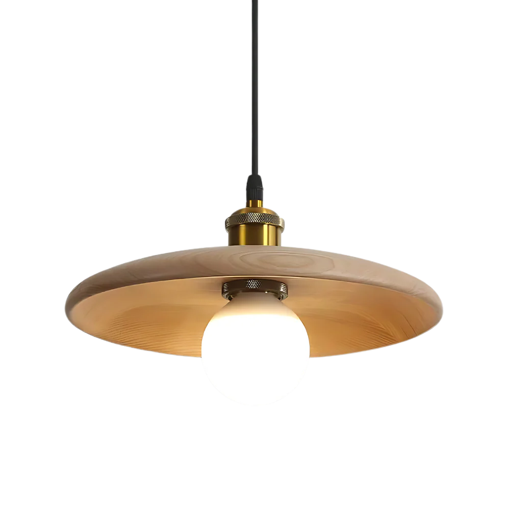 Charming Wooden Ceiling Light