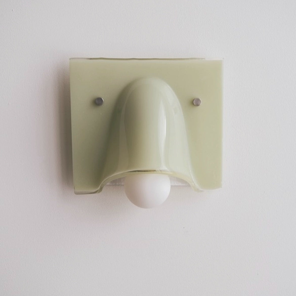 Linnea sage single head sculpted wall light