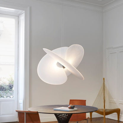 Sora Whisper Sculptural Fan Pendant Light