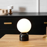 Luna Nordic marble table lamp