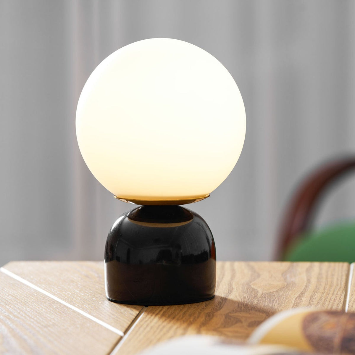 Luna Nordic marble table lamp