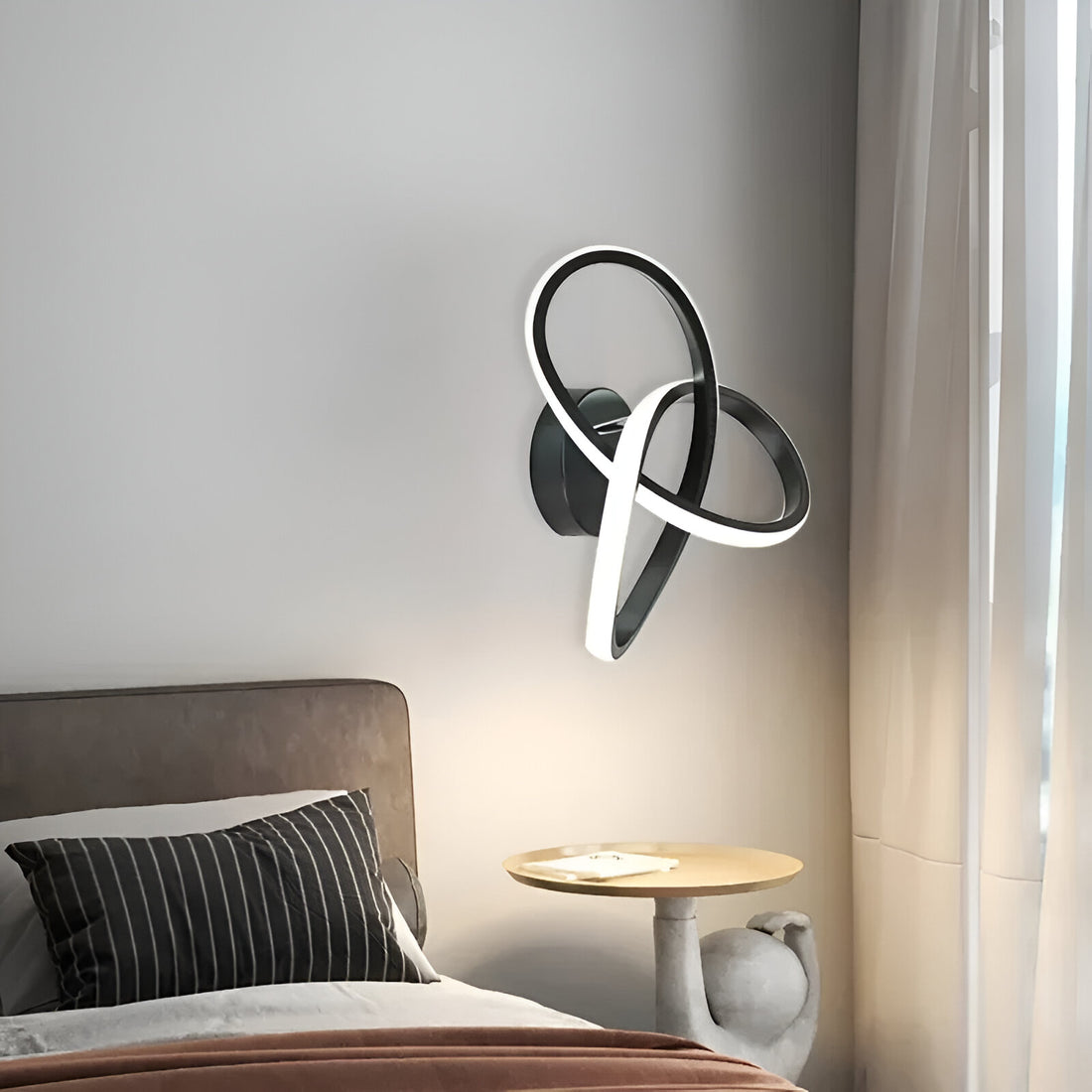 Lampada da parete e soffitto LED Trefoil Modern