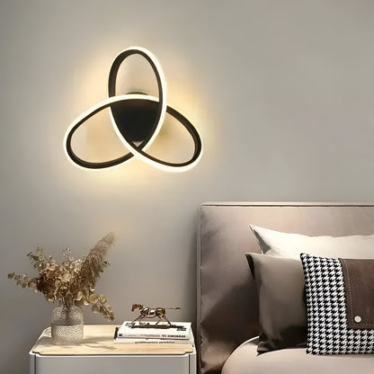 Trefoil Modern LED Wall Ceiling Lamp