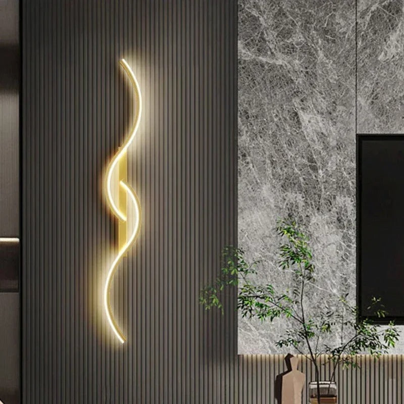 Sleek Linear LED Wall Lamp