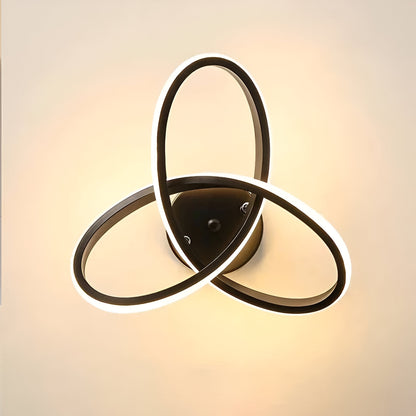 Lampe murale et plafond LED Trefoil Modern