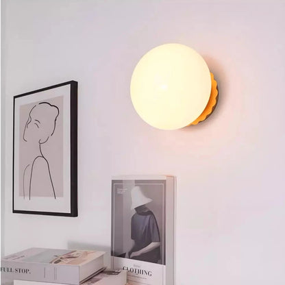 Nordic Pink Pearl Ball Wall Lamp