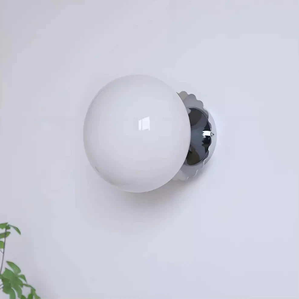 Nordic Pink Pearl Ball Wall Lamp