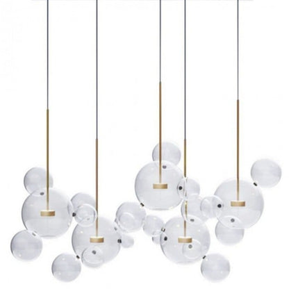 Aura Floating Nordic Bubble Glass Pendant Light