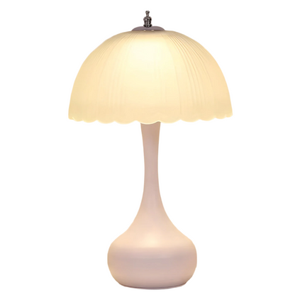 Lampe de table en verre et fer Nordic Dome