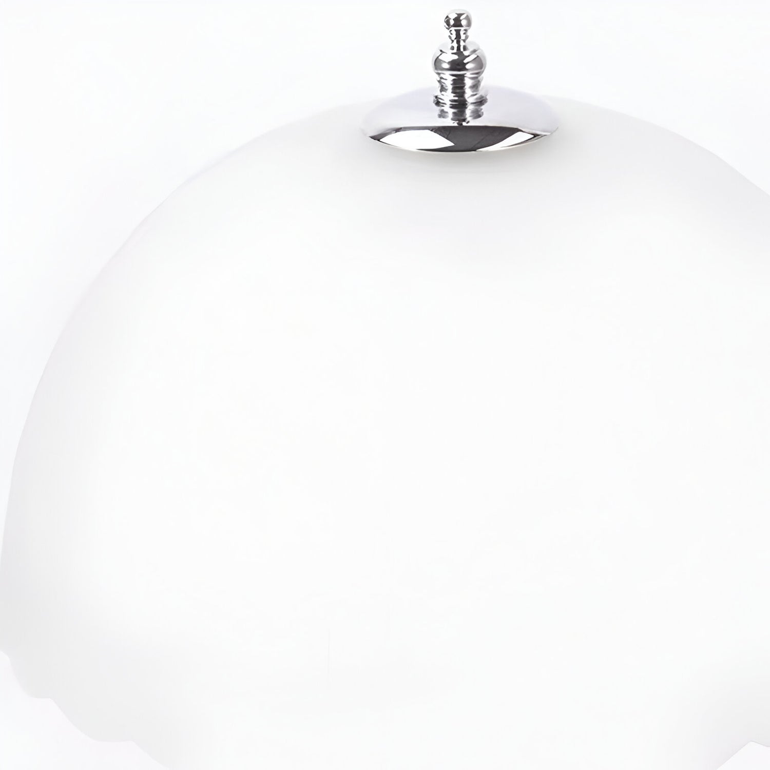 Lampe de table en verre et fer Nordic Dome