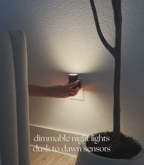 Dimmable Night Light Plug-In - Adjustable Brightness