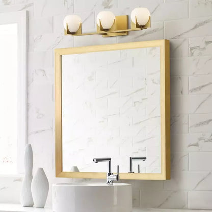 Silas Milk Vanity Glass Modern Wall Light