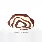 Sazanami aged wood 60 cm dimensions