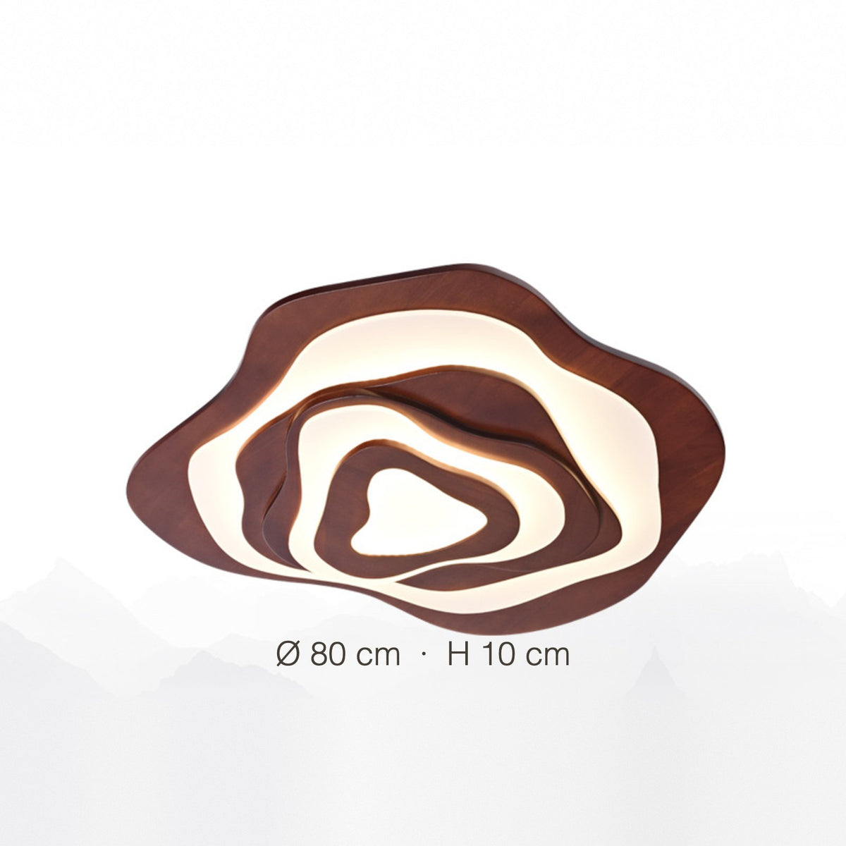 Sazanami aged wood 80 cm dimensions